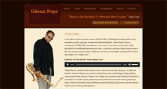 Desktop Screenshot of odeanpope.com